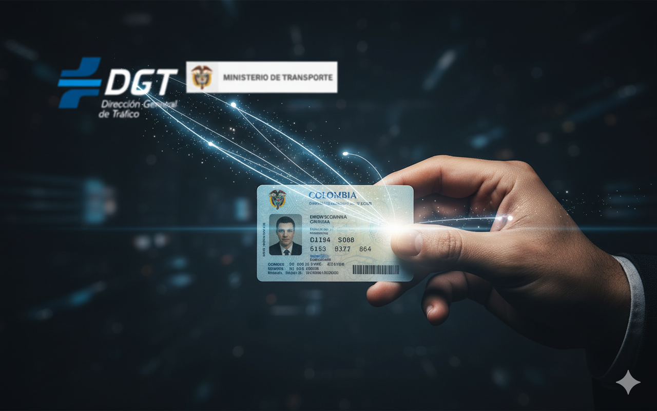 Canje carnet Colombia